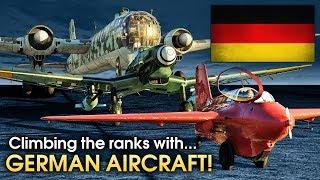 Climbing the ranks with... German aircraft / War Thunder