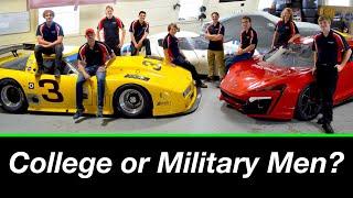 Should Genius Garage help Military Veterans and drop College Students?