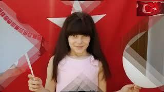 Vali Namık Kemal Şentürk İlkokulu 4. sınıflar 23 Nisan 2020 çalışması