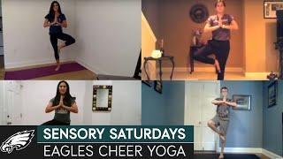 Sensory Saturdays w/ Max: Yoga w/ Eagles Cheer Team | Philadelphia Eagles