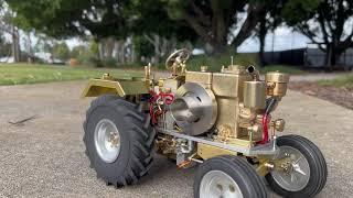 T26 Scale model tractor, now fitted with remote control! (RadioLink RC6GS v3).