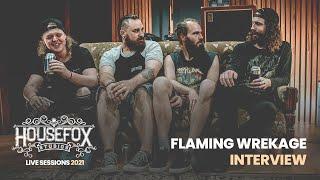 Flaming Wrekage interview with Housefox Studios (Sydney)