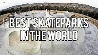 10 BIGGEST Skateparks In The WORLD! (US, UK, Canada, Australia, China)