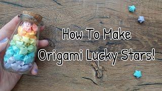 Origami Lucky Star Tutorial 