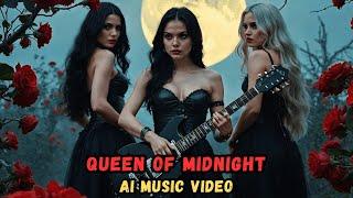 Queen of Midnight | A Gothic Queen's Rock Music Experience – AI Music Video