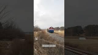 라인을 돌아 나가는 미니열차 #디젤기관차 #무궁화호 #railway