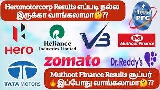 Heromotorcorp நல்ல இருக்கா வாங்கலாமாMuthoot Finance Results சூப்பர்இப்போது வாங்கலாமா