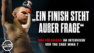 TOM HÖLEMANN im Interview vor THE CAGE MMA 7 in MAGDEBURG