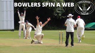 BOWLERS SPIN A WEB | Club Cricket Highlights - Castor & Ailsworth CC vs Cambridge NCI CC