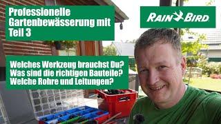 Perfekte Gartenbewässerung mit Rain Bird: Alles über Werkzeuge, Bauteile und mehr!