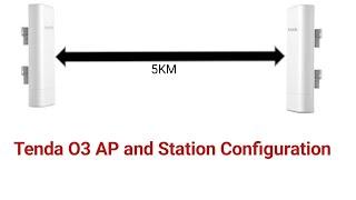 Tenda O3 Point To Point Wireless Setup!! Tenda O3 P2P Configuration