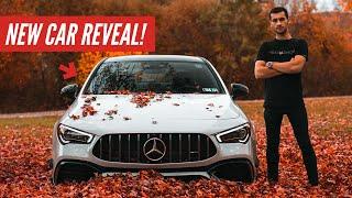 MY NEW CAR REVEAL! (2020 CLA45 AMG!)