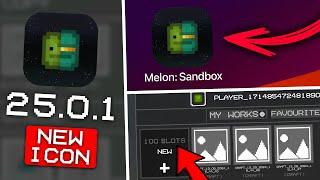 NEW ICON and WORKSHOP UPDATE in Melon Playground