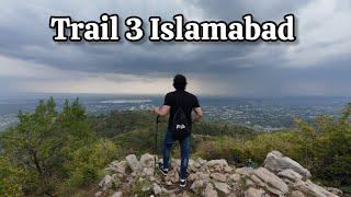 Trail 3 Hiking in Rain | Trail 3 Margalla Hills Islamabad | HD 4K.