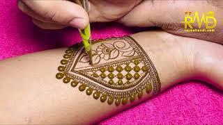 Beautiful Full Hand Mehndi Design । Mehandi Kaise Sikhe । Madhubani Mehndi । Raj Mehandi Designer