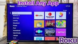 How to Download and Install Apps on Roku TV