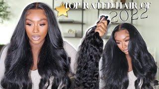 ⭐️TOP RATED HAIR OF 2022| RAW BURMESE WAVY BUNDLES FOR THE WIN!!!| INSTALL+REVIEW|RAUH HAIR