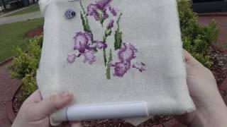 Stitchinit Flosstube #3: Irises in the Park!