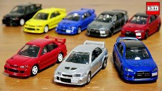 エラー品かもしれないので今後貴重な存在になるかも！トミカプレミアム トミカギフト MITSUBISHI LANCER EVOLUTION3 MODELS Collection ランサーエボリューション