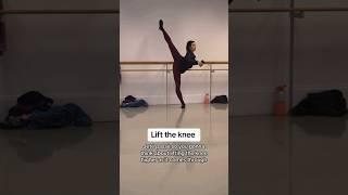 JETÉ PASSÉ - DON’T DROP THE KNEE  #ballettips #ballerinas #vaganova #dance