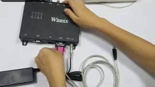 HYR830 4-ports long range  uhf rfid Fixed reader Similar to Impinj Speedway R420 reader