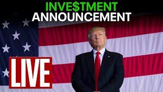 LIVE: Trump investment announcement | FOX 4 News