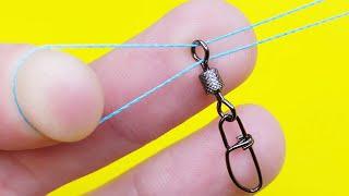 5 Secrets of tying a swivel to the main line that will change your fishing