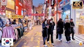 Seoul, Korea Walk in Fashion Myeongdong and Traditional Namdaemun Market (4K HDR)