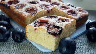 Plum Coffee Cake Recipe // How to make Coffee Cake at home