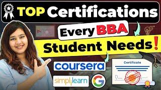 Get High Paying Jobs After BBA! 4 Must-Do Certifications After BBA Jobs!#BBA #BBAJobs #Viral