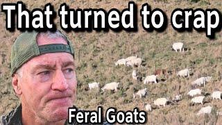 When it turns to crap || Goat hunting in Australia