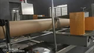 Spiral cardboard paper tube core making machine for sale