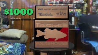 $1000 Tackle Warehouse Unboxing!