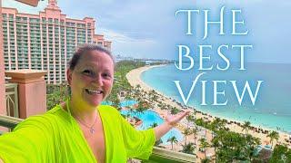 The Cove at ATLANTIS - Ocean View King Suite -  Bahamas Balcony Room Review & Tour