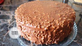 SNICKERS CAKE RECIPE-BU SNICKERS PASTA TARİFİ SİZİ ZİRVE YAPAR - TADIMIZTUZUMUZ