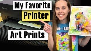 Best Printer for Fine Art Prints 2024 - Epson SureColor, Canon Pixma, or Plotter Printers??