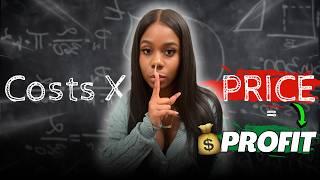 SECRET PRICING STRATEGY TO ENSURE PROFIT | HOW TO PRICE PRODUCTS for Your Small Business