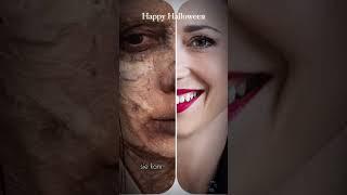 Halloween Kundschaft#HalloweenShort#film #makeupartist #