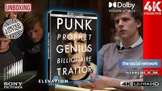 David Fincher’s The Social Network 4k UltraHD Blu-ray steelbook Unboxing