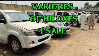 CLEAN  TOYOTA HILUXS FOR SALE @ A LOCAL DEALER @ IKEJA