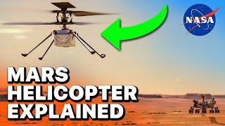 MARS HELICOPTER Ingenuity EXPLAINED • Flying On Another Planet  • 2021