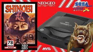 Shinobi on the SNK Neo Geo AES/MVS/CD