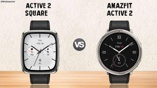 Amazfit Active 2 Square vs Amazfit Active 2 || Full Comparison