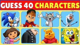 Cartoon Character Quiz || Guess In 5 Seconds