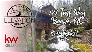 Home Highlight - 121 Turf Way, Boone, North Carolina | Riverside Mountain House in Boone