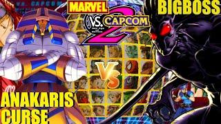 Marvel vs Capcom 2: ANAKARISCURSE vs BIGBOSS