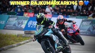 WINNER RAJKUMARKARKI46 REPRESENTING #1DOWN5UPRTN NRRC 150CC