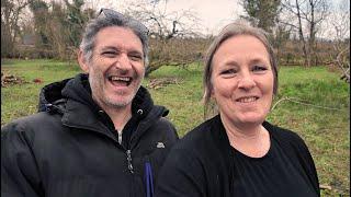 We Have Finally Cleared The Land After Storm Éowyn | Our Homestead & Farmhouse Restoration Ireland