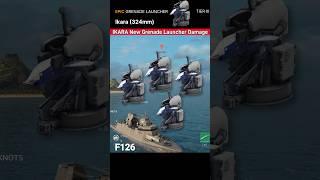 4× IKARA New Grenade Launcher Damage | Modern Warships #shorts