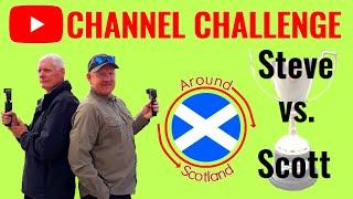 The ULTIMATE Youtube challenge vs. Steve Marsh! Who will win?? Around Scotland by train & coach.